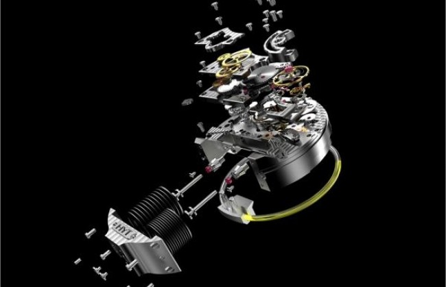 Первая в мире модель с жидкостным механическим калибром